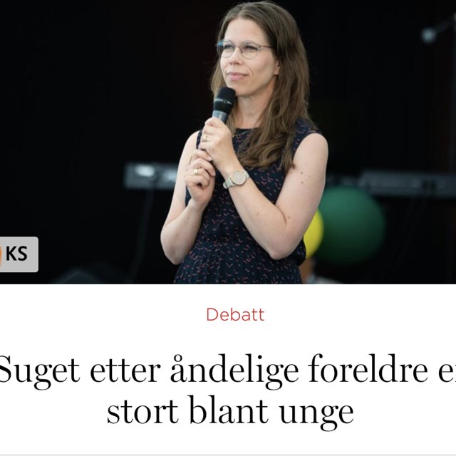 Lengselen etter åndelige foreldre er fremdeles stor